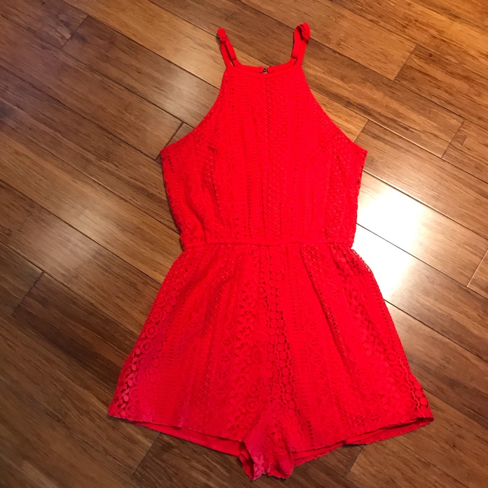 Red Romper Francesca’s